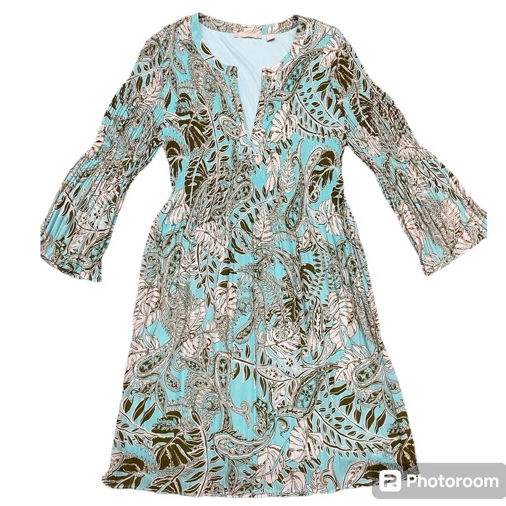 Floral Palm Dress by Sunny Leigh